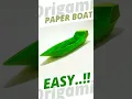 Download Lagu ORIGAMI BOAT - Paper Boat Easy - Cara Membuat Kapal Dari Kertas #easypaperboat #diy  #origamiboat