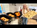 Download Lagu GIGANTIC Homemade Breakfast Freezer Meals from Scratch and Meal Prepping HUGE Large Family Dinners