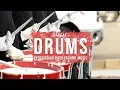 ROYALTY FREE Action Drums \u0026 Percussion Background / Typography Kinetic Typography Music Royalty Free