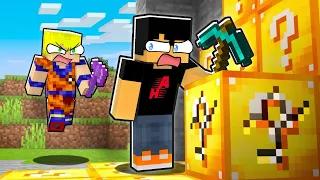 ماين كرافت: سباق بلوكات الحظ المجنون! 🤯🔥 // مين هيفوز؟ - Lucky Block Race