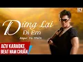 Download Lagu KARAOKE | Dừng Lại Đi Em - Du Thiên | Beat Tone Nam Chuẩn