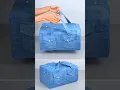 How to Make Easy Travel Bag from Old Shirt Miarti