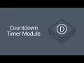 Countdown Timer Module