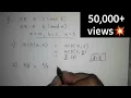 Linear congruence example 1 Number theory Finding solution of x How to find solution of linear
