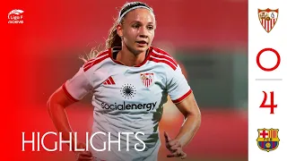 Sevilla FC - FC Barcelona (0-4) | Liga F Moeve | Resumen