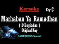 Marhaban Ya Ramadhan (Karaoke) D'bagindas Nada Asli/ Original key C