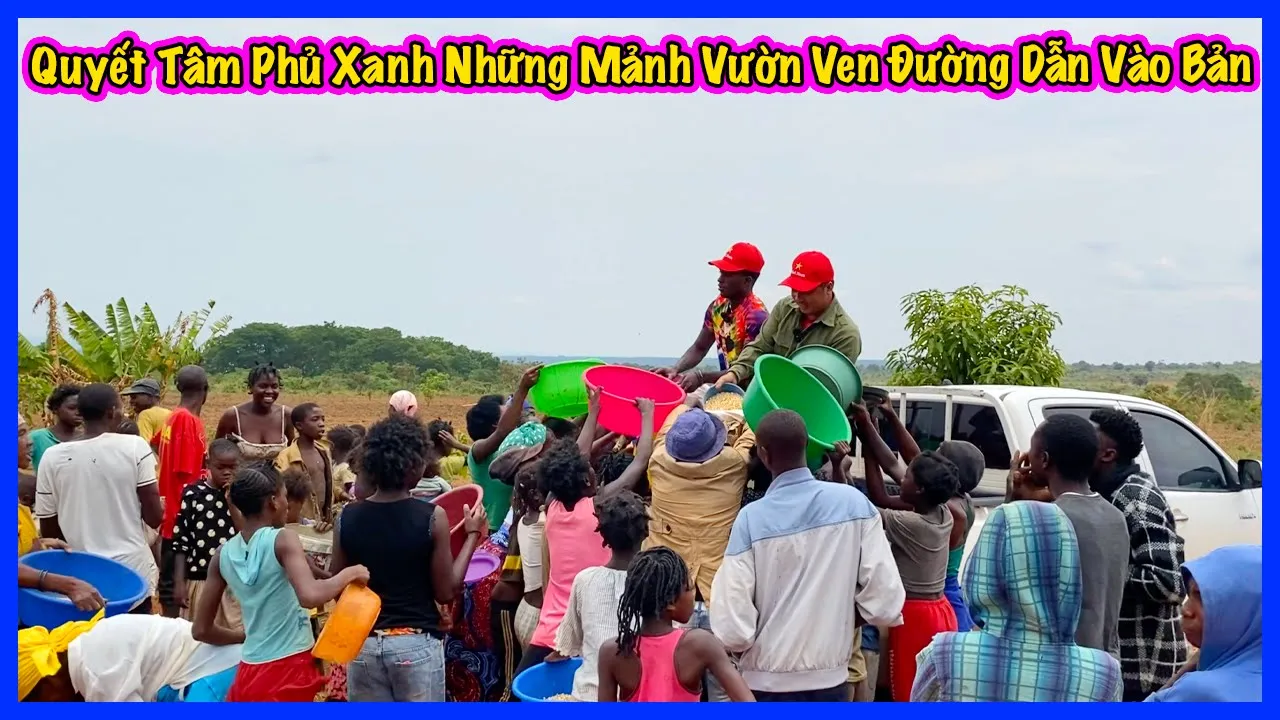 Đông Paulo || Quyết Tâm Phủ Xanh Những Mảnh Vườn Ven Đường Dẫn Vào Bản