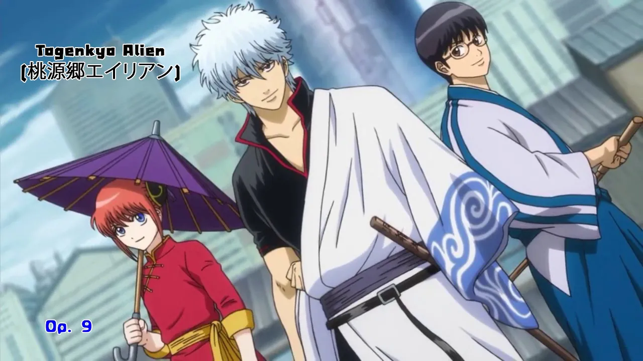Gintama Opening 9 Togenkyo Alien 桃源郷エイリアン Mp3 Download 3kbps Ringtone Lyrics