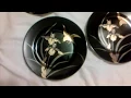 FITZ AND FLOYD OISEAU DORE fine porcelain salad plate