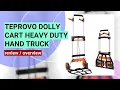 Lagu Teprovo Dolly Cart Review: The Ultimate Folding Hand Truck for Heavy-Duty Tasks!