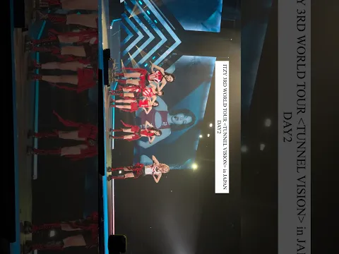 ITZY 3RD WORLD TOUR 〈TUNNEL VISION〉 in JAPANDAY2 SPECIAL CLIP✨ #ITZY #MIDZY #ITZY_TUNNELVISION