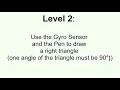 Drive a triangle with gyro - VEXcode VR