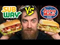 Subway vs Jersey Mike s Taste Test FOOD FEUDS