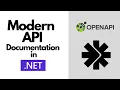 Modern API Documentation in NET with Scalar and OpenAPI