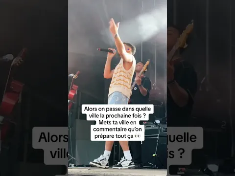 Alors on se voit ou 👀 ? On prepare la tournée de l’année prochaine ! 🤘🏻