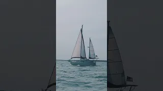 What sailboat is this? 👉 Drop a comment. #sailboats #sailboat