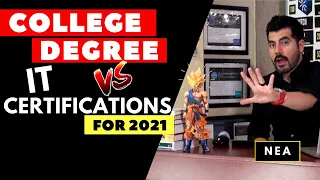 Download Get a College Degree OR  IT Certifications for 2021 | 😜 DEBUNKING the MYTHS and LIES 🙌 MP3