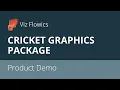 Viz Flowics - Cricket Broadcast Graphics