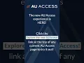 New AU Access