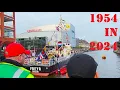Stoomboot Freyr 1954. Nederlandse Sinterklaasintocht in 2024. Oude tradities en schepen