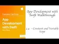 3 4 - Constant and Variable Scope