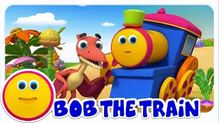 🦖🚗 رقصة الديناصورات والمركبات | Bob The Train & Kaboochi | أغنية للأطفال