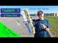 Drone Pilot flies the New UMX Timber X - Review