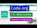 Arrays and For Loops Lesson 12 2 Tutorial with Answers Code org CS Discoveries Physical Computing