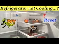 Whirlpool GE Refrigerator not - Reset mother board