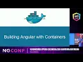 Containerizing Angular with Docker Dan Wahlin ng conf 2018 Minified
