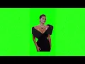 Bella Thorne meme green screen