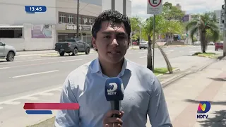 Homem embriagado perde o controle do carro, quase atropela pessoas e tenta fugir