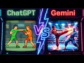CHATGPT VS GEMINI 3 MAKE Street Fighter 6 FROM SCRATCH