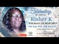 Celebrating the Life of KISHER Kizzy-ann Thomas--Horsford