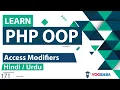 PHP OOP Access Modifier Tutorial in Hindi Urdu