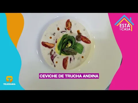 Ceviche de trucha andina