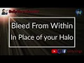 Bleed From Within - In Place of your Halo (Karaoke)