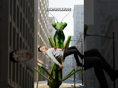 Si los insectos fueran gigantes…