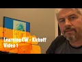 Learning CW - Kickoff