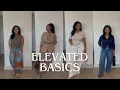 Download Lagu Build your capsule wardrobe with these elevated basics/how to style basics for everyday wear