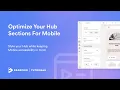 Optimize Your Hub Sections For Mobile