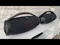 JBL Boombox 3 vs JBL Boombox 2 , Indoor test!  90% volume