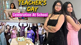 Custom Gift For Teacher's Day + Their Reaction! 🎁MyMissAnandFamilyVlogs