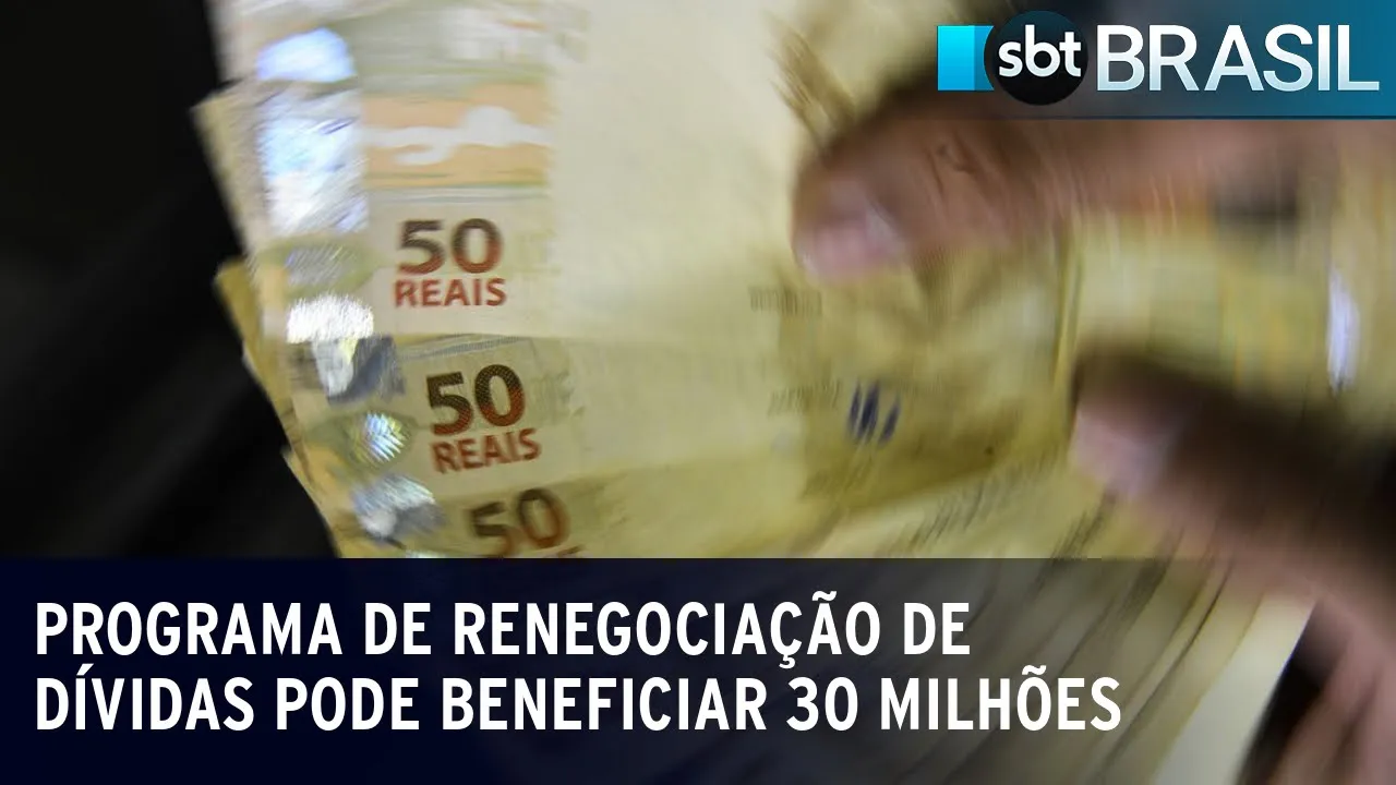 Programa de renegociação de dívidas pode beneficiar 30 milhões | SBT Brasil (03/07/23)