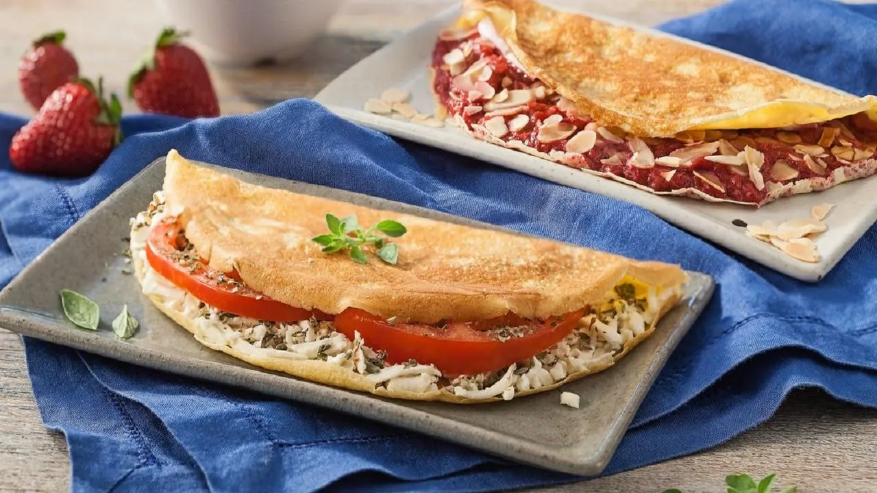 CREPIOCA COM 2 RECHEIOS RECEITAS NESTLÉ