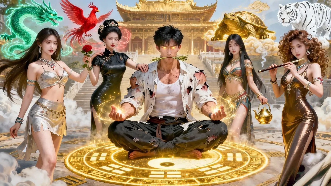 Mocked Son-in-Law Awakens Dragon God—One Punch Victory, Four Beauties Chase Him! poster