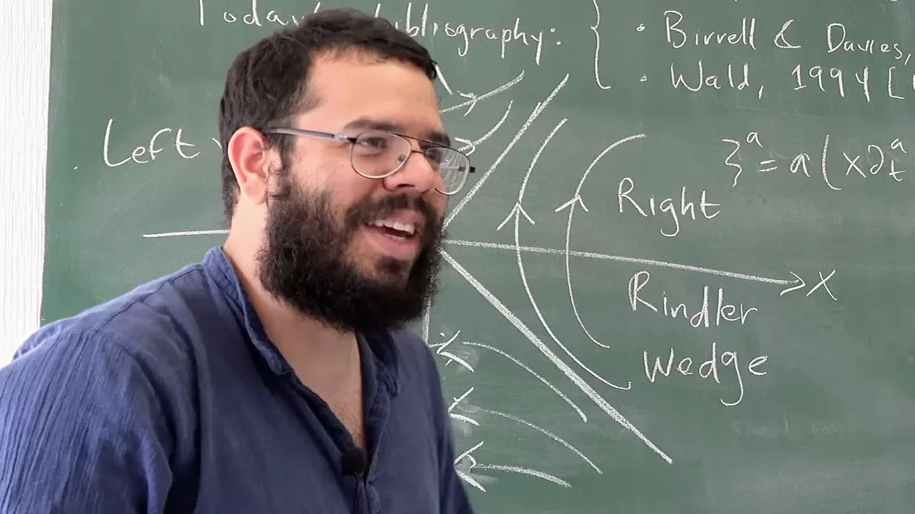 Minicourse On Quantum Field Theory in Curved Spacetimes 2/4 (Benito Juárez Aubry)