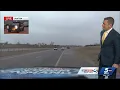 Road conditions begin to deteriorate in southern Oklahoma