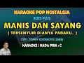 Download Lagu Manis Dan Sayang karaoke Koes Plus nada pria C (Tersenyum dianya padaku) karaoke Lagu nostalgia