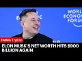 Elon Musk s Net Worth Hits 900 Billion Again